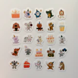 Sevimli Hayvanlar Doğum Günü 25 Parça Sticker Paketi