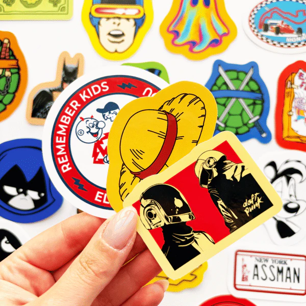 The Dump IV Eğlenceli Sticker Koleksiyonu 30 parça etiket seti