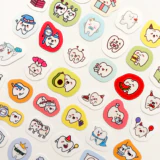 Sevimli Dişler 40 Parça Suya Dayanıklı Parlak Vinyl Sticker Paketi