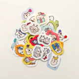 Sevimli Dişler 40 Parça Suya Dayanıklı Parlak Vinyl Sticker Paketi