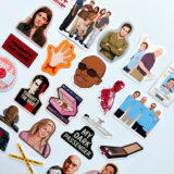 Dexter 25 parça suya dayanıklı parlak vinil sticker paketi