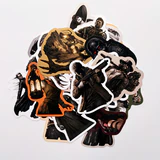 Resident Evil Legends 23 Parça Büyük Boy Suya Dayanıklı Sticker Seti