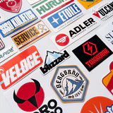 Hayali Şampiyona Ralli Sponsor Çıkartmaları 24 Adet Suya Dayanıklı Parlak Vinil Sticker Seti