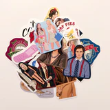 Gossip Girl 28 Adet Suya Dayanıklı Parlak Vinil Sticker Seti