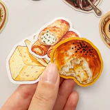 Türk Kahvaltısı 15 adet kahvaltılık vinil sticker seti