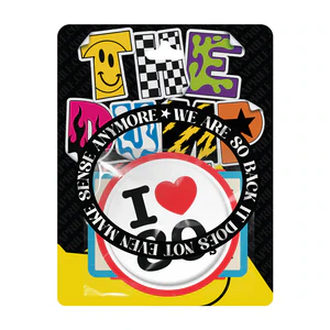 Baprile The Dump VI eğlenceli sticker koleksiyonu 30 parça suya dayanıklı vinil etiket seti