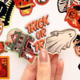 Halloween Cadılar Bayramı korku temalı 21 adet suya dayanıklı vinil sticker paketi