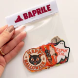 Halloween Cadılar Bayramı korku temalı 21 adet suya dayanıklı vinil sticker paketi