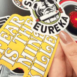 Bilim kurgu film temalı 17 adet sticker paketi laptop termos telefon etiketi