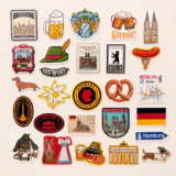 Almanya temalı 27 adet suya dayanıklı vinil sticker seti