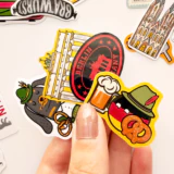 Almanya temalı 27 adet suya dayanıklı vinil sticker seti