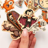 Halloween Cadılar Bayramı sevimli canavarlar temalı 20 adet sticker seti