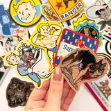 Fallout SE II Hologram Vinil ve Laminasyonlu 22 Adet Premium Sticker Paketi